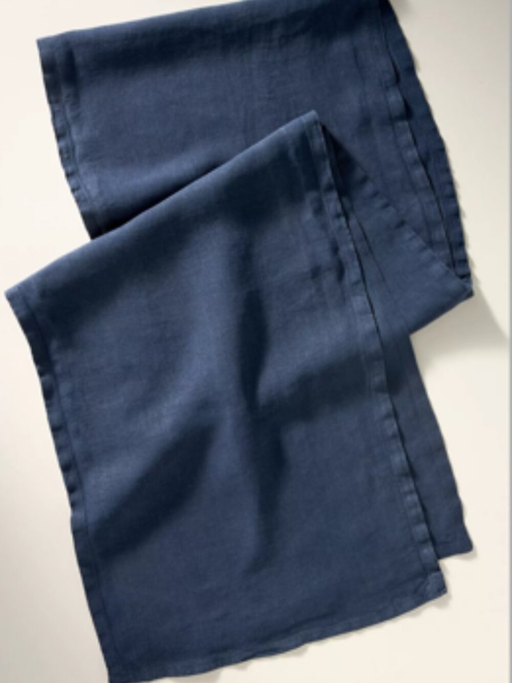 Anthropologie Edison Portuguese Linen Table Runner